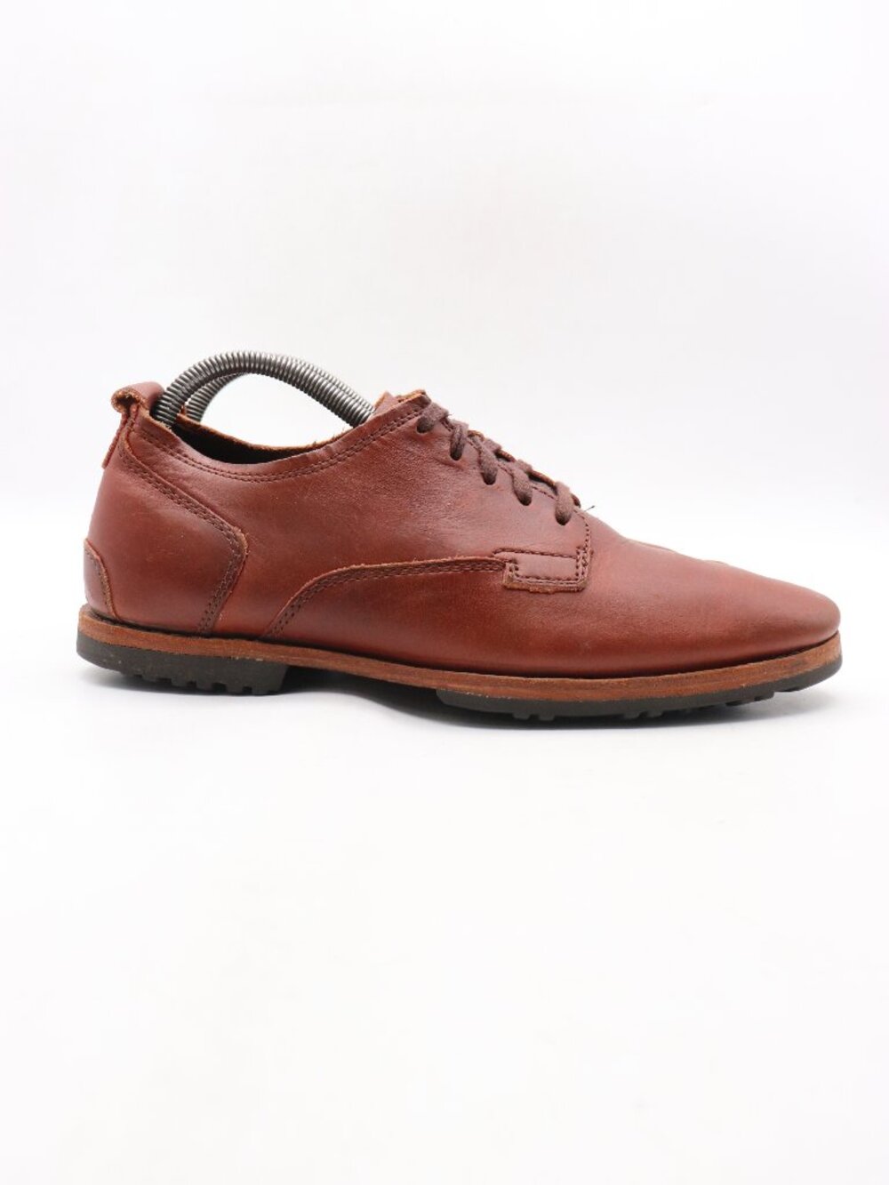 Timberland Boot Company Bardstown Oxford Men's 8 Brown Leather Plain Toe Shoe